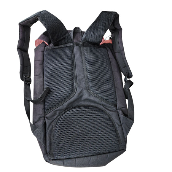 Herschel Backpack Retreat Large Little America Laptop Black Candystripe Red - Picture 3 of 12